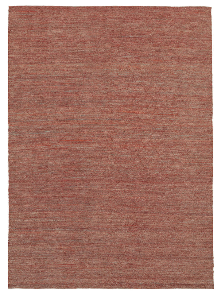 7x10 Red Contemporary Kilim Rug - 30174