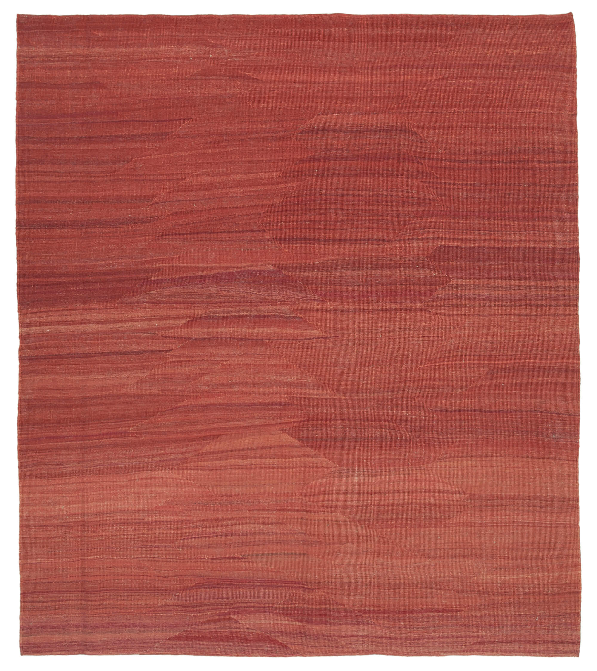 8x9 Red Contemporary Kilim Rug - 30175
