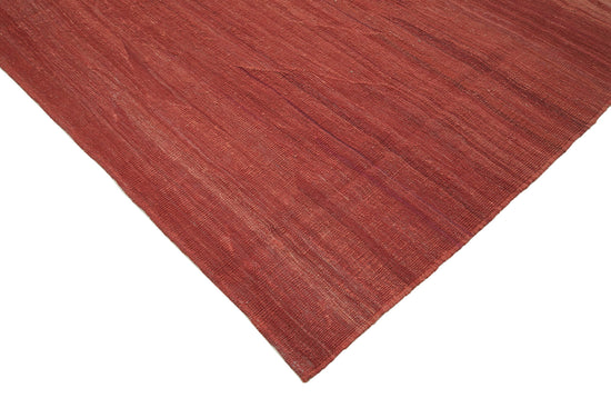 8x9 Red Contemporary Kilim Rug - 30175