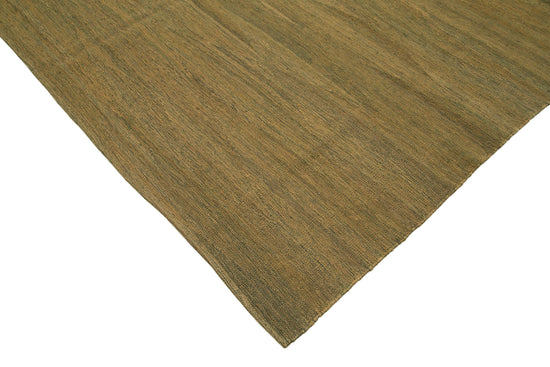 8x10 Brown Contemporary Kilim Rug - 30193