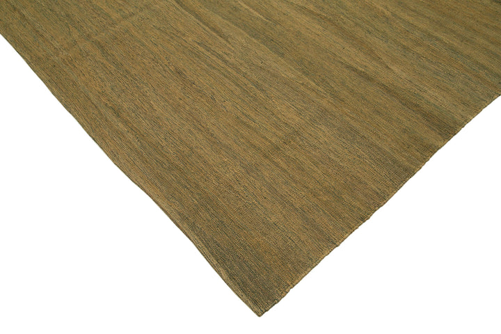 8x10 Brown Contemporary Kilim Rug - 30193