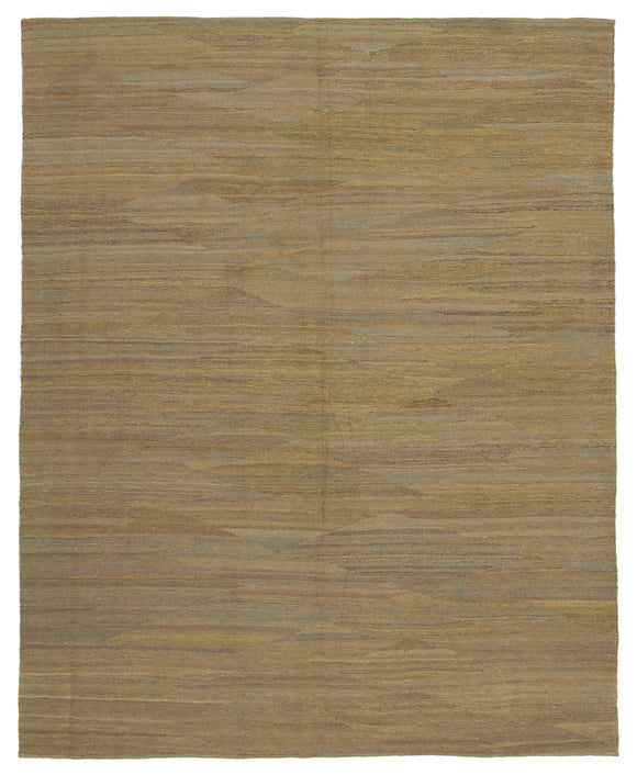 8x10 Yellow Contemporary Kilim Rug - 30197