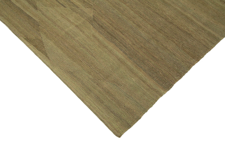 8x10 Brown Contemporary Kilim Rug - 30201