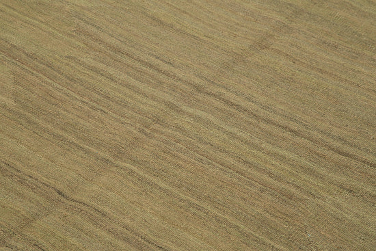 8x10 Brown Contemporary Kilim Rug - 30201