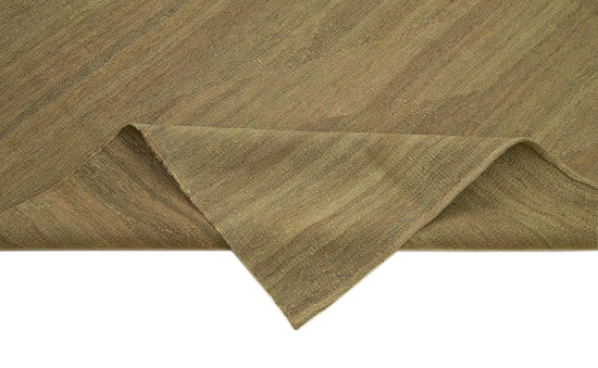 8x10 Brown Contemporary Kilim Rug - 30201