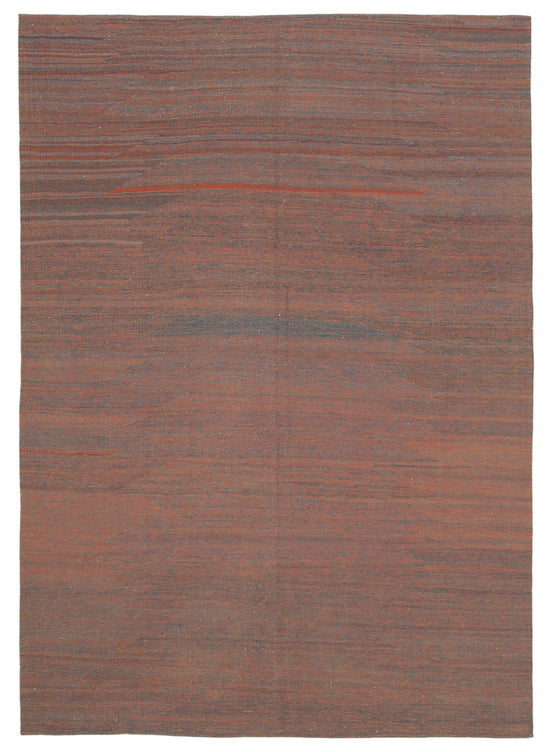 8x10 Red Contemporary Kilim Rug - 30202