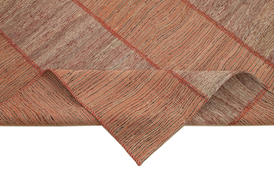 8x9 Red Contemporary Kilim Rug - 30212