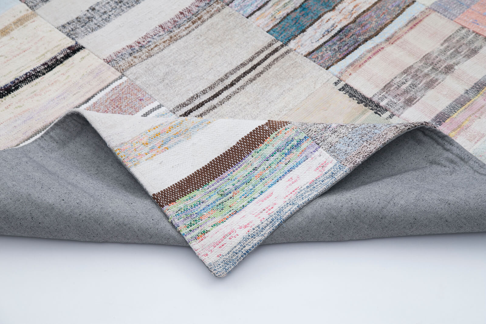 7x10 Multicolor Kilim Patchwork Rug - 30226