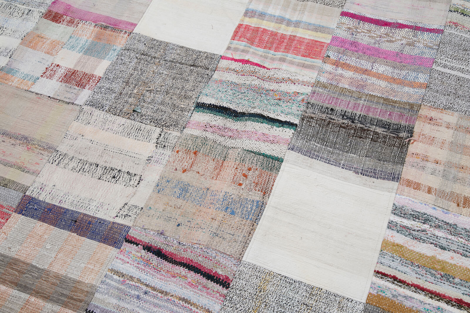 7x10 Multicolor Kilim Patchwork Rug - 30229