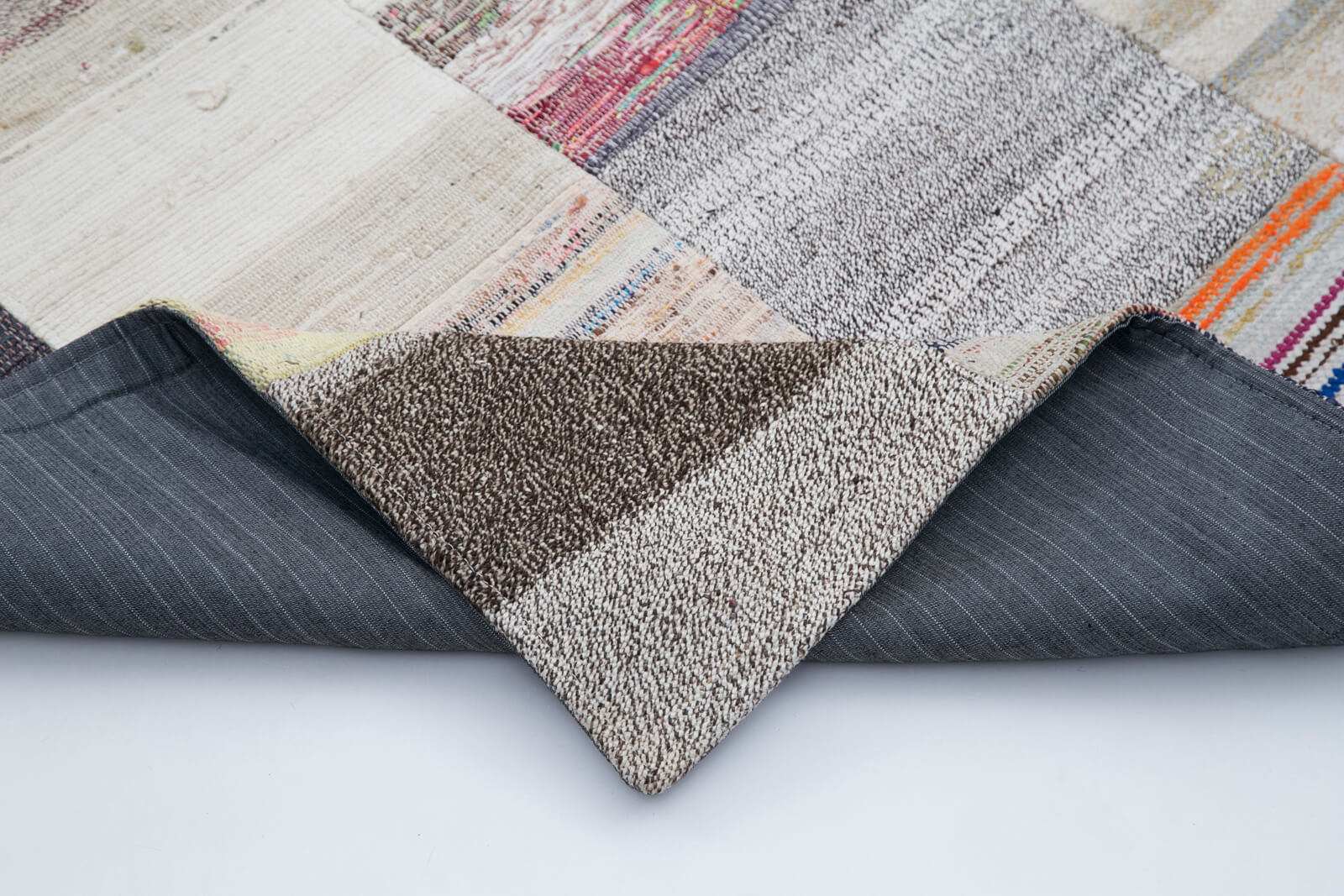 7x10 Multicolor Kilim Patchwork Rug - 30230