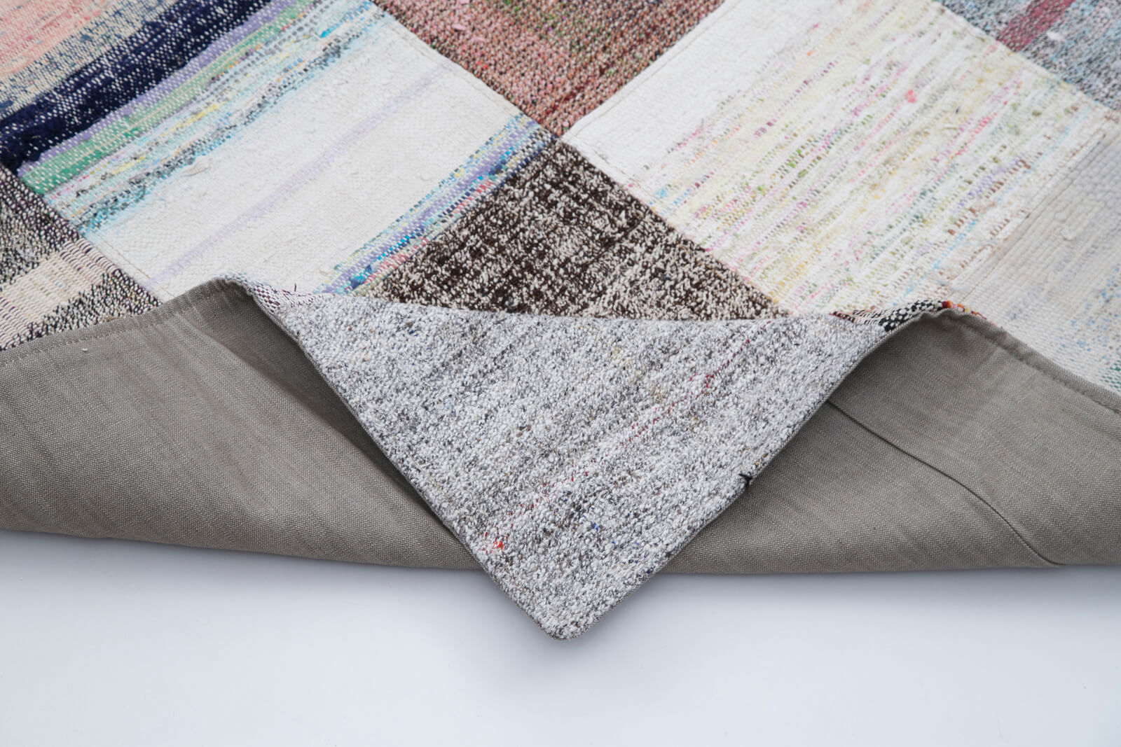 7x10 Multicolor Kilim Patchwork Rug - 30231