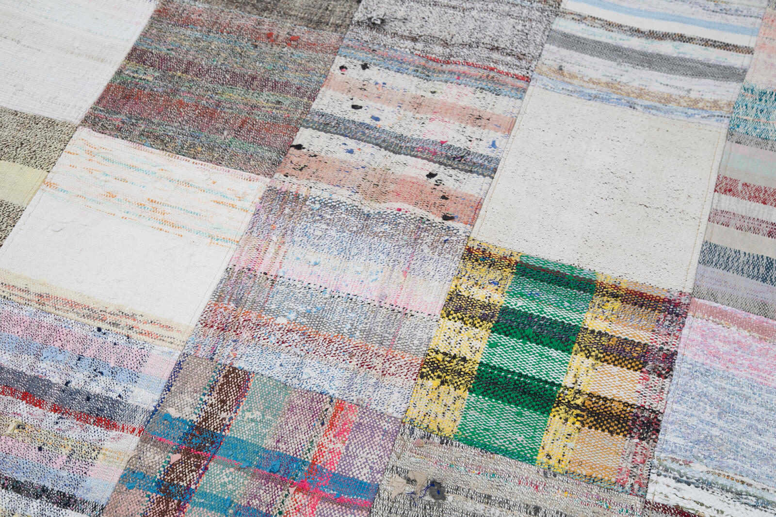 7x10 Multicolor Kilim Patchwork Rug - 30231