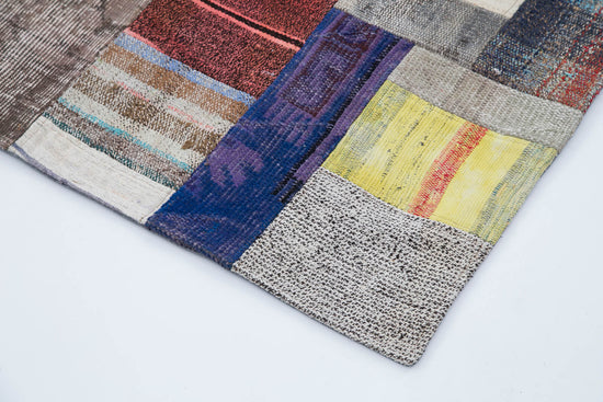 7x10 Multicolor Kilim Patchwork Rug - 30241