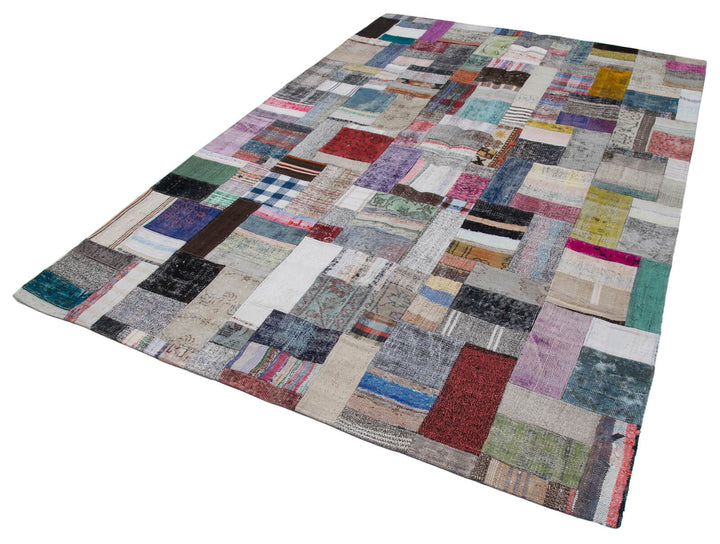 6x10 Multicolor Kilim Patchwork Rug - 30242