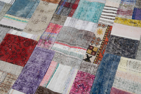 6x10 Multicolor Kilim Patchwork Rug - 30242