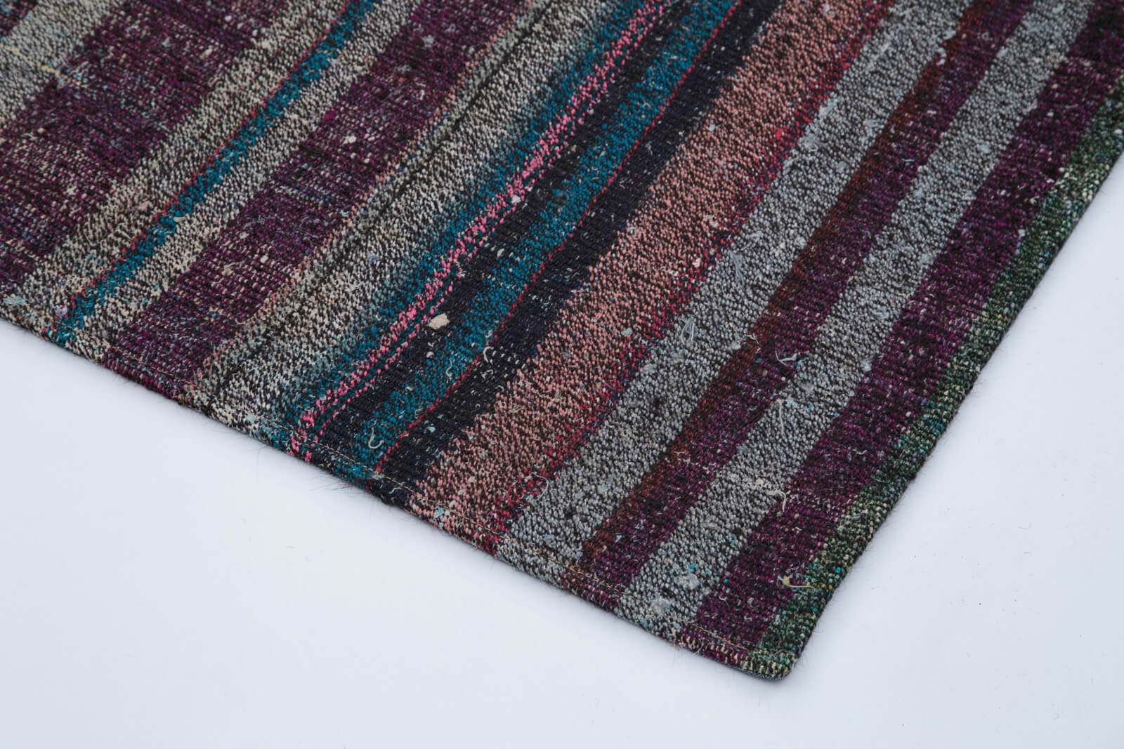 7x10 Multicolor Kilim Patchwork Rug - 30243