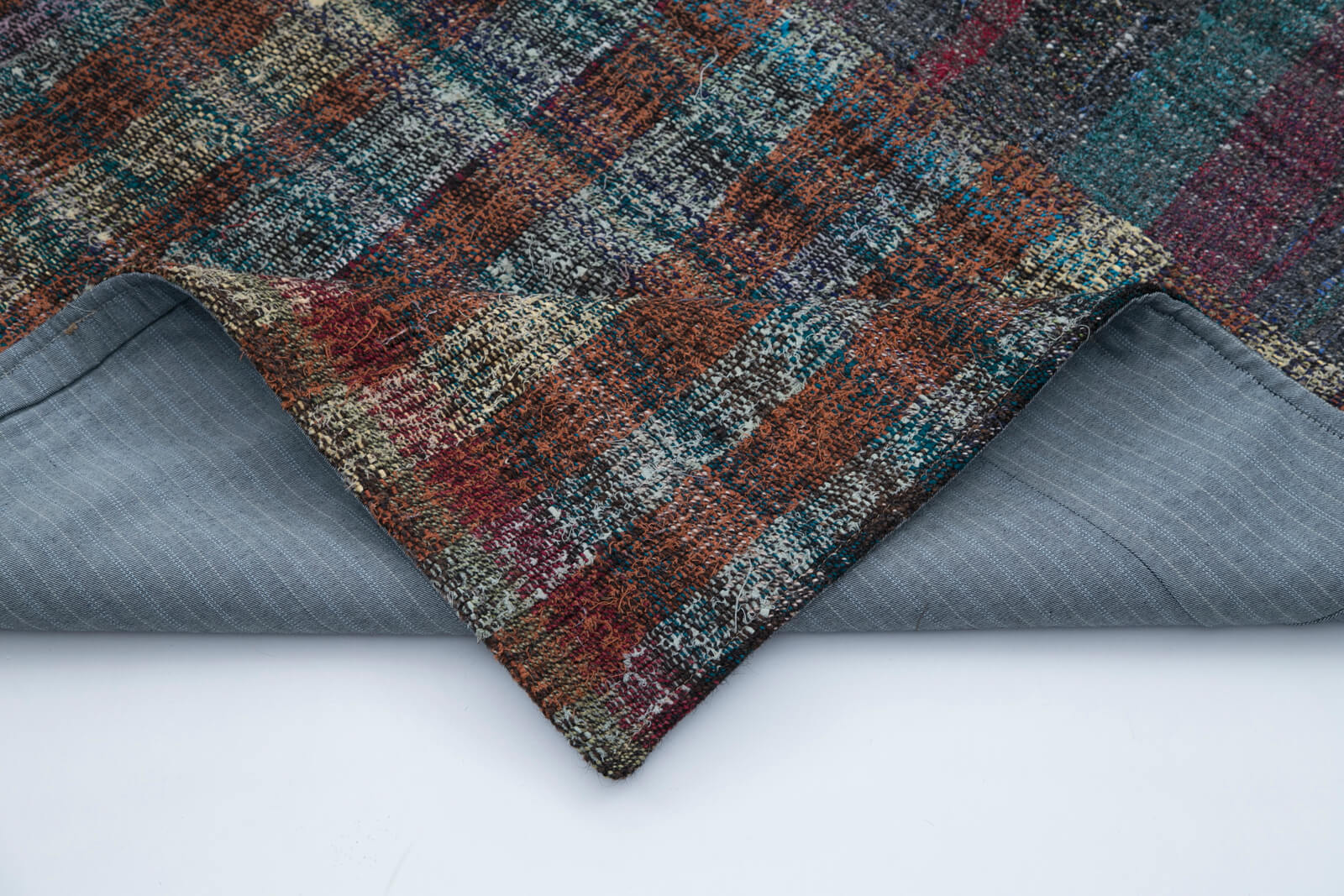 7x10 Multicolor Kilim Patchwork Rug - 30243