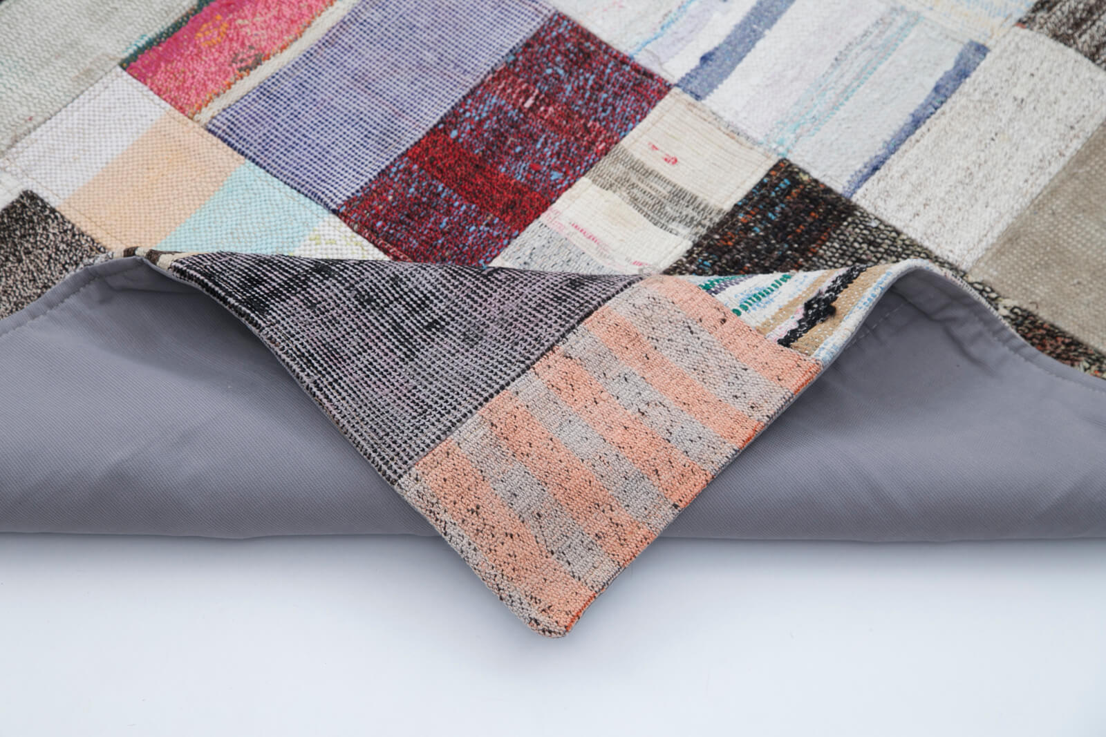 7x10 Multicolor Kilim Patchwork Rug - 30244