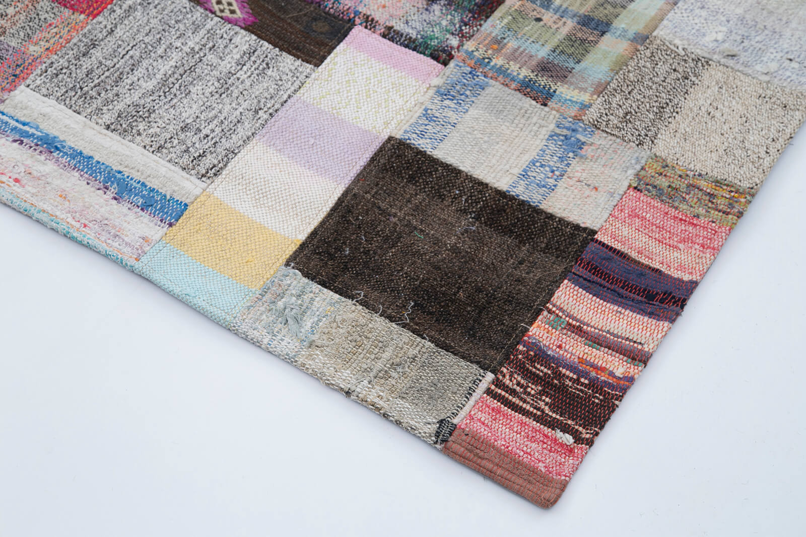 7x10 Multicolor Kilim Patchwork Rug - 30245