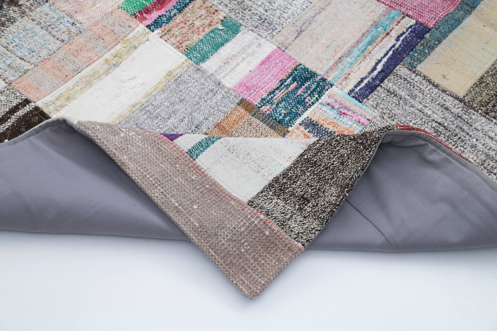 7x10 Multicolor Kilim Patchwork Rug - 30245