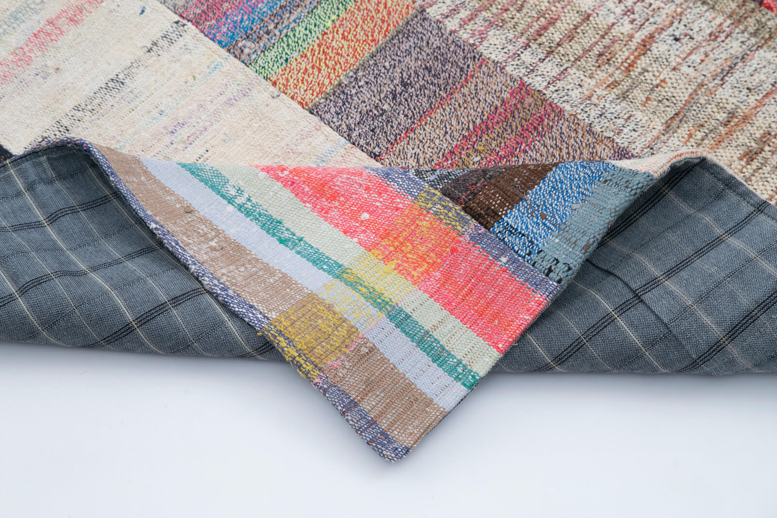 6x10 Multicolor Kilim Patchwork Rug - 30246