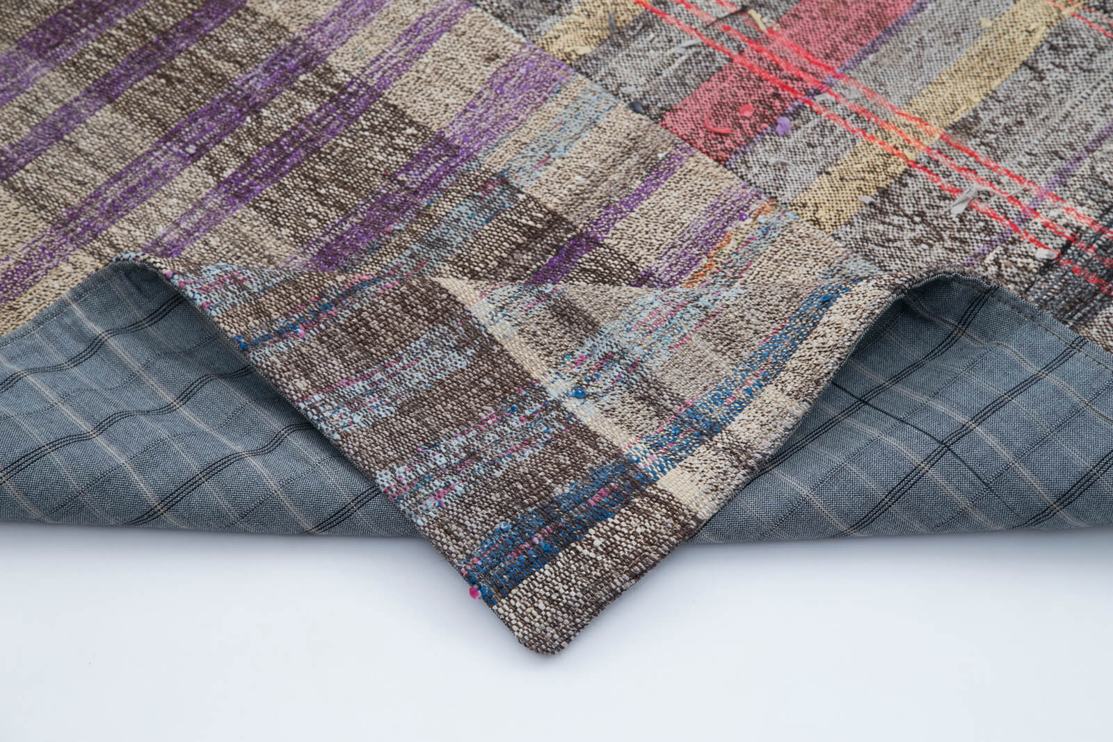 7x10 Multicolor Kilim Patchwork Rug - 30248