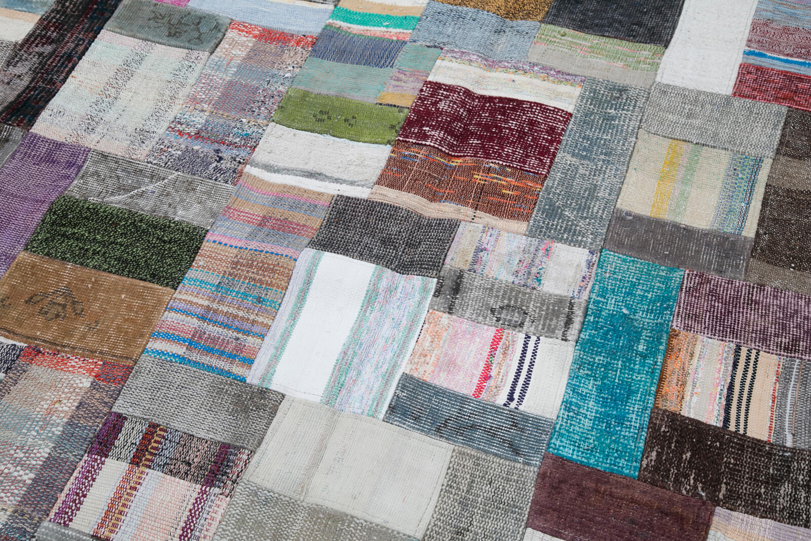 7x10 Multicolor Kilim Patchwork Rug - 30249