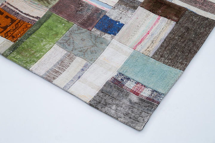 7x10 Multicolor Kilim Patchwork Rug - 30251