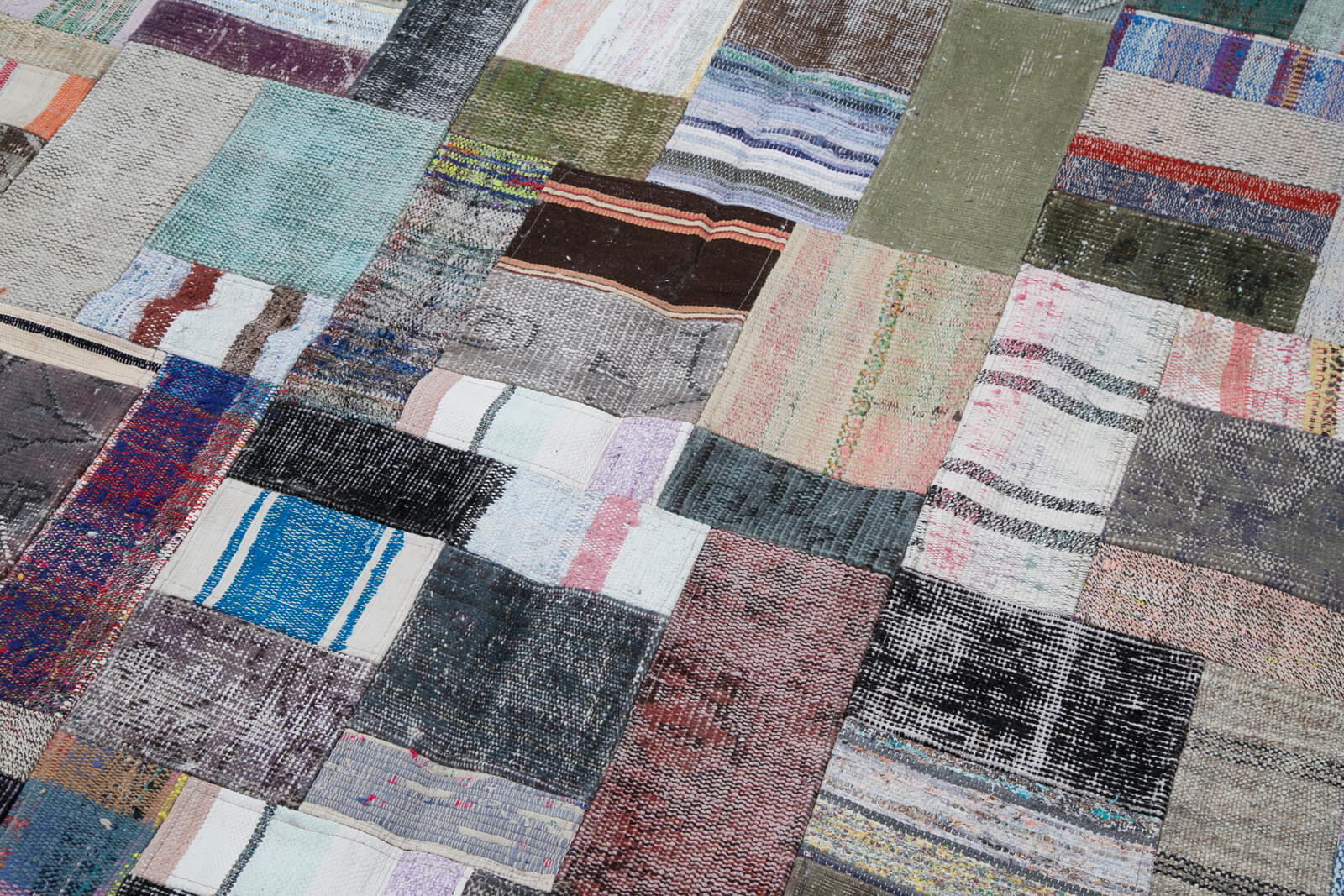 7x10 Multicolor Kilim Patchwork Rug - 30251