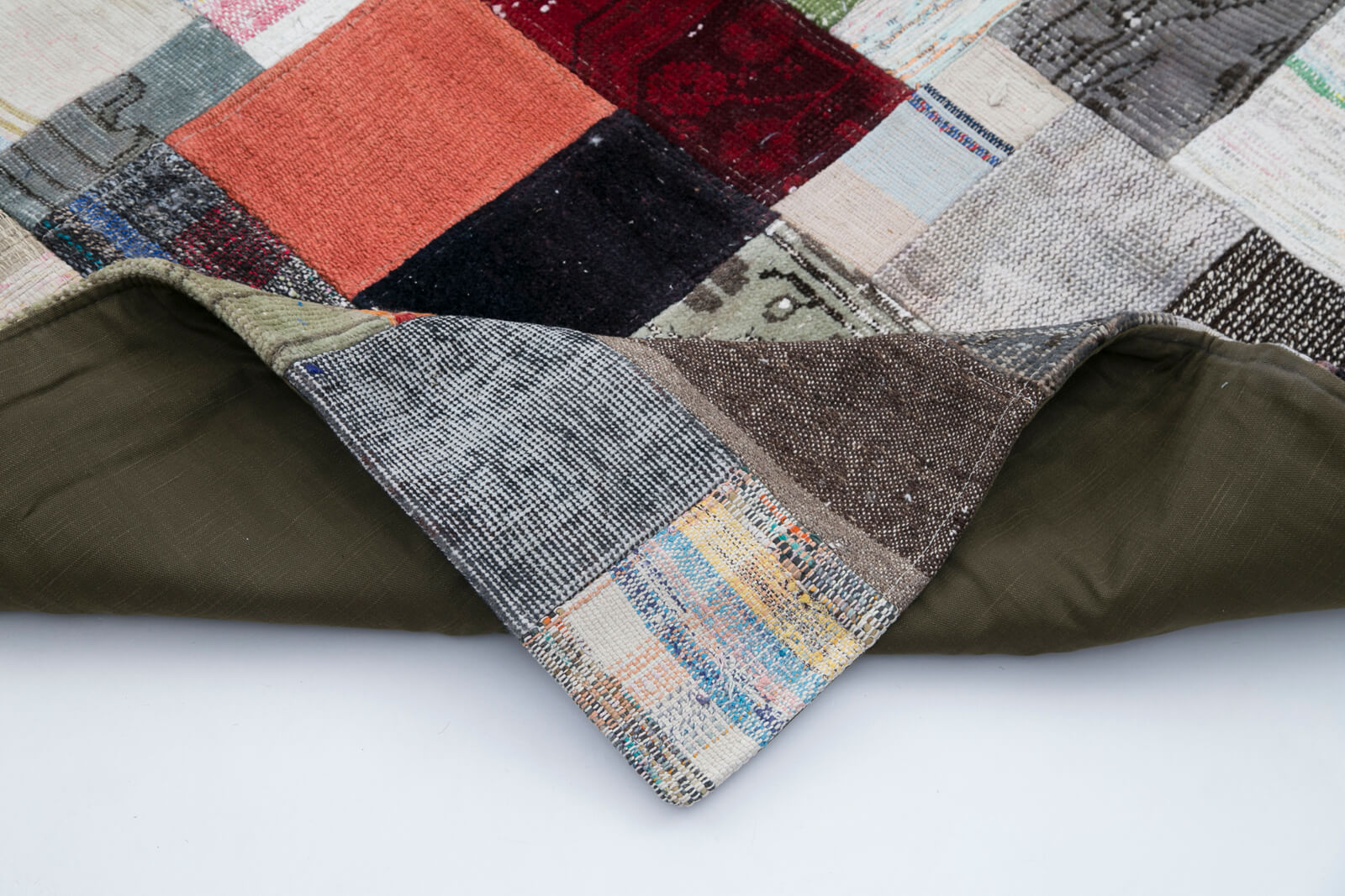 7x10 Multicolor Kilim Patchwork Rug - 30257