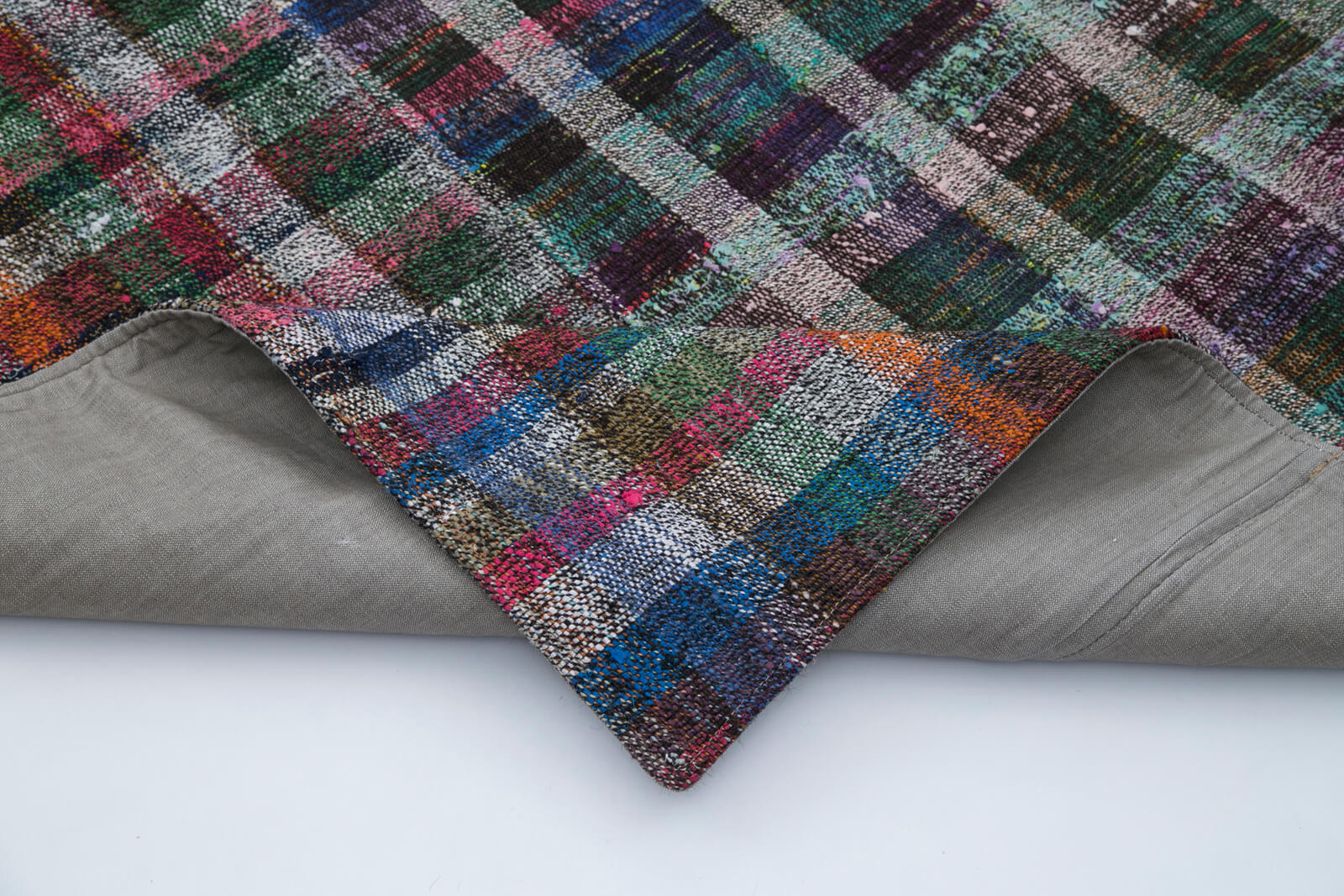 7x10 Multicolor Kilim Patchwork Rug - 30258