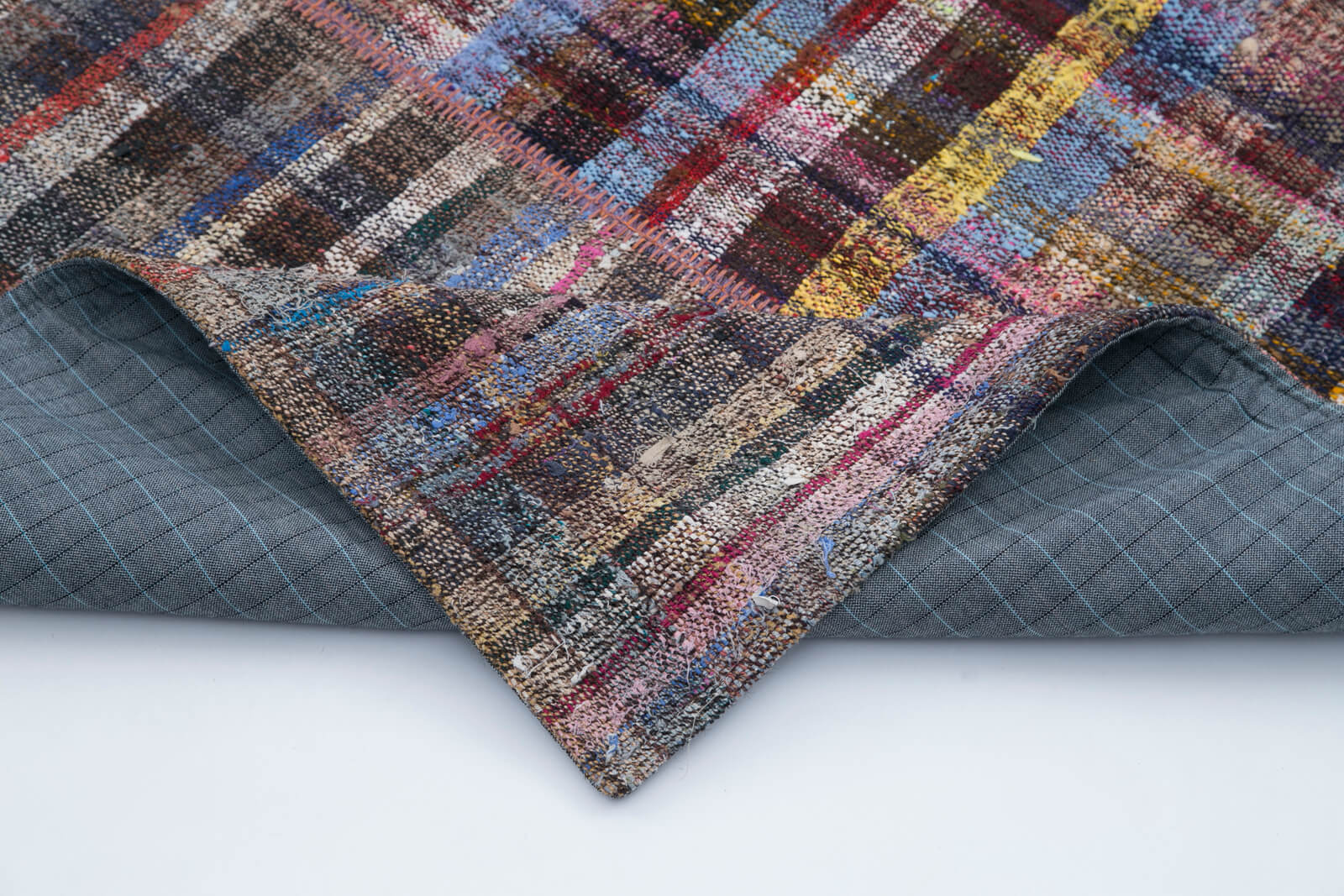 7x10 Multicolor Kilim Patchwork Rug - 30259