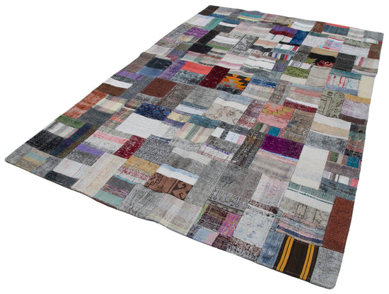 6x10 Multicolor Kilim Patchwork Rug - 30261