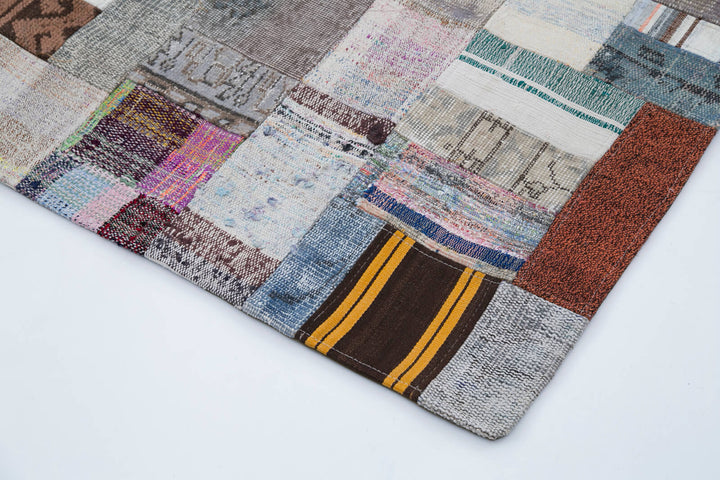 6x10 Multicolor Kilim Patchwork Rug - 30261