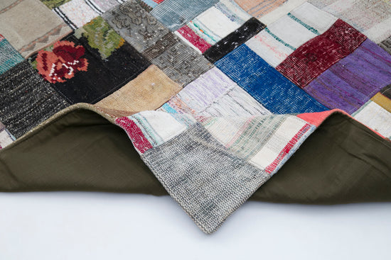 6x10 Multicolor Kilim Patchwork Rug - 30261