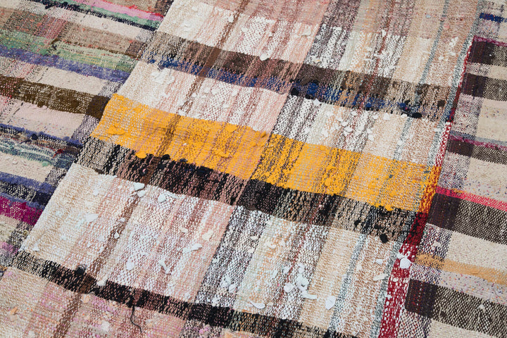 7x10 Multicolor Kilim Patchwork Rug - 30262