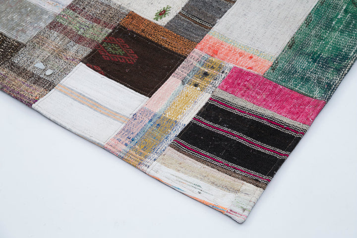 6x10 Multicolor Kilim Patchwork Rug - 30263