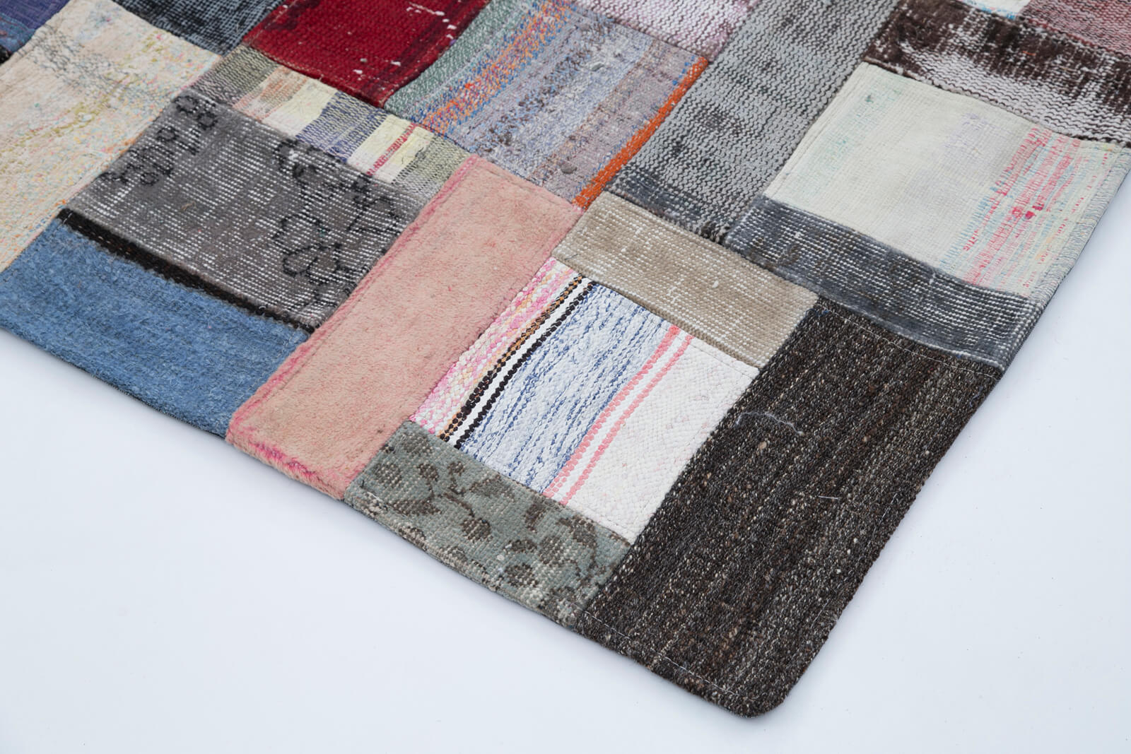 7x10 Multicolor Kilim Patchwork Rug - 30264