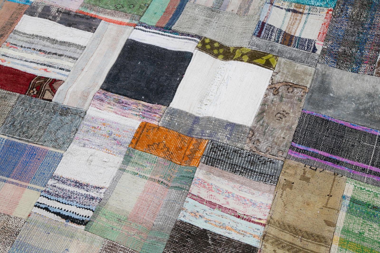 7x10 Multicolor Kilim Patchwork Rug - 30264