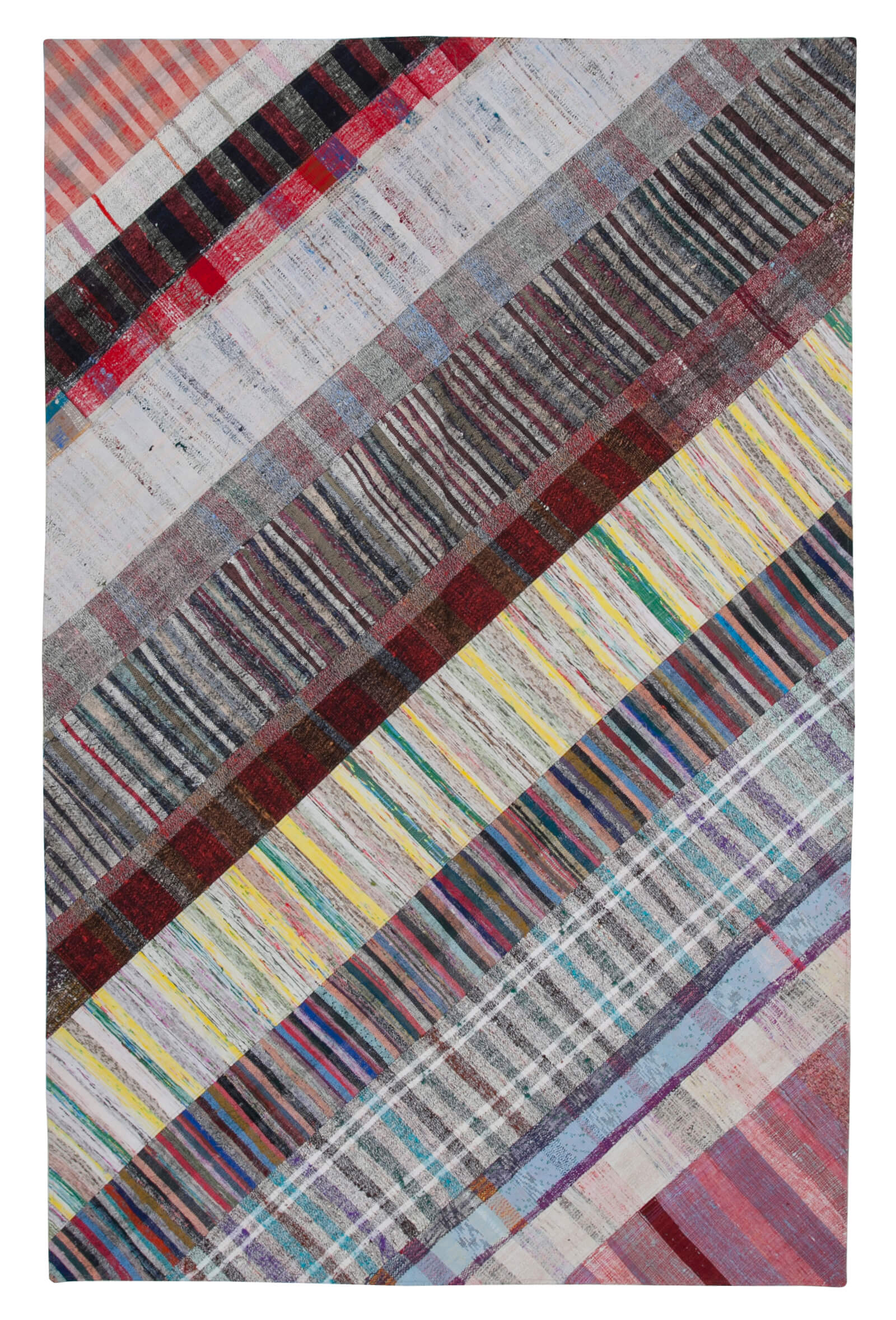 6x10 Multicolor Kilim Patchwork Rug - 30270