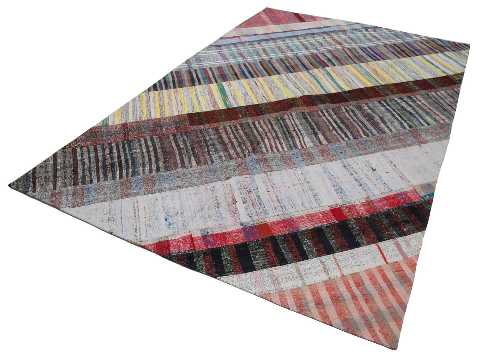 6x10 Multicolor Kilim Patchwork Rug - 30270