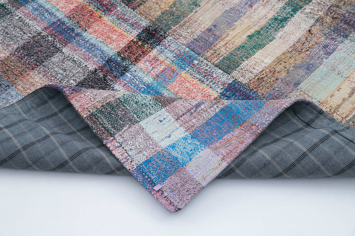 7x10 Multicolor Kilim Patchwork Rug - 30271