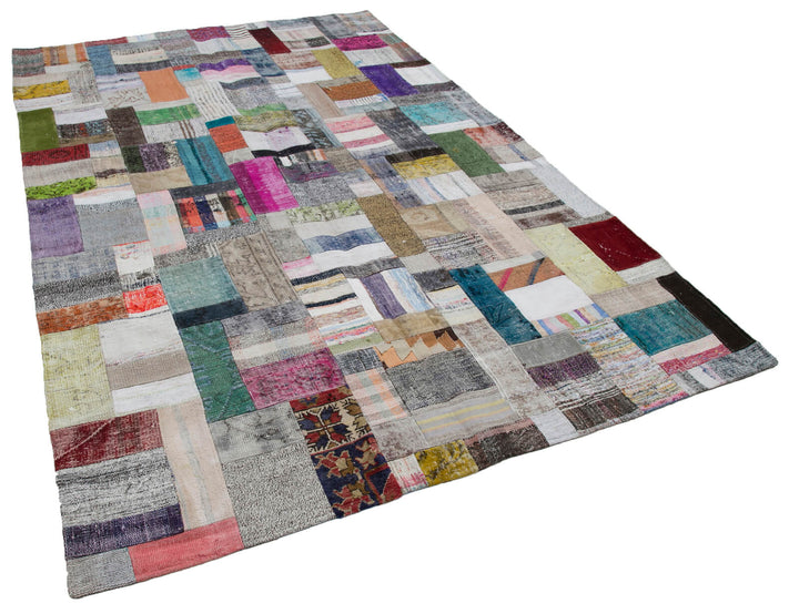 6x10 Multicolor Kilim Patchwork Rug - 30275
