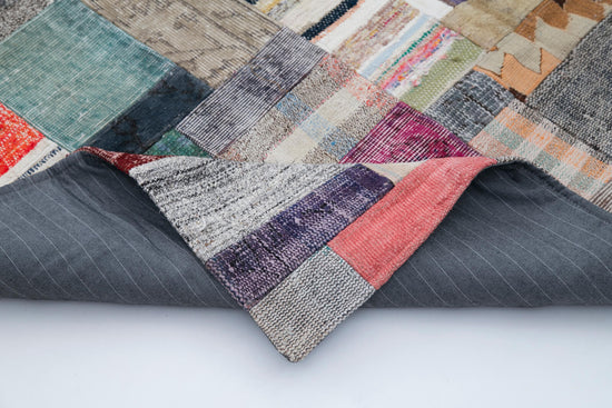 6x10 Multicolor Kilim Patchwork Rug - 30275