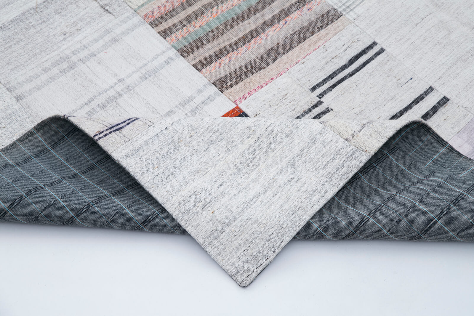 7x10 Multicolor Kilim Patchwork Rug - 30284