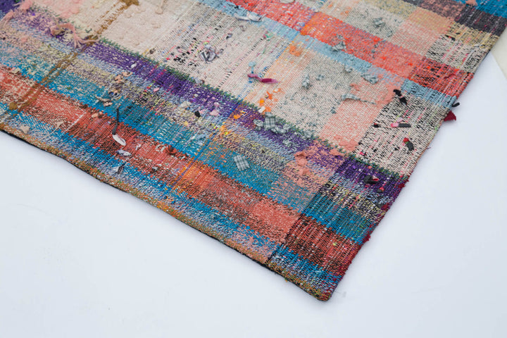 6x7 Multicolor Kilim Patchwork Rug - 30297
