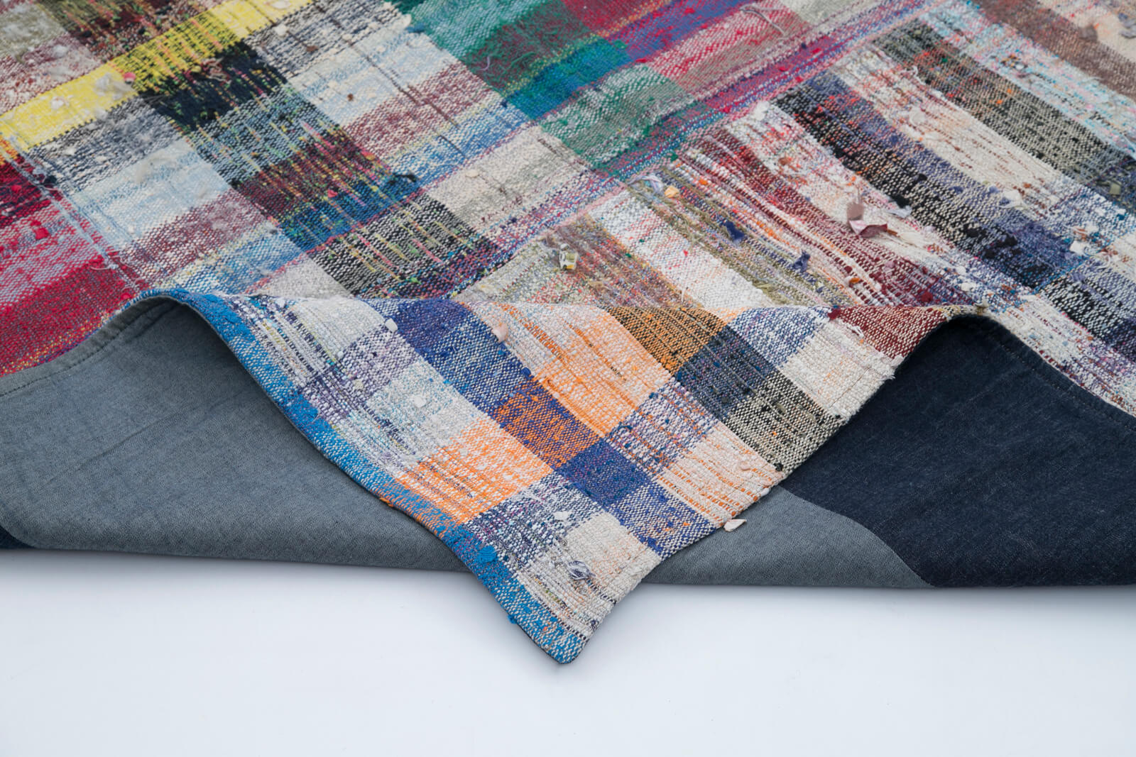 6x7 Multicolor Kilim Patchwork Rug - 30297