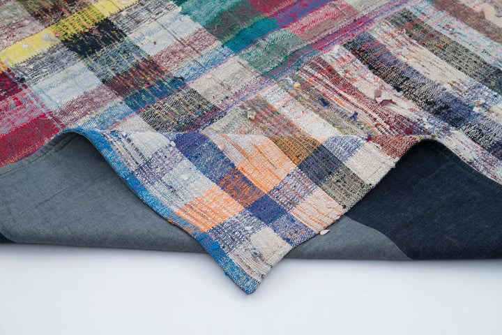 6x7 Multicolor Kilim Patchwork Rug - 30297