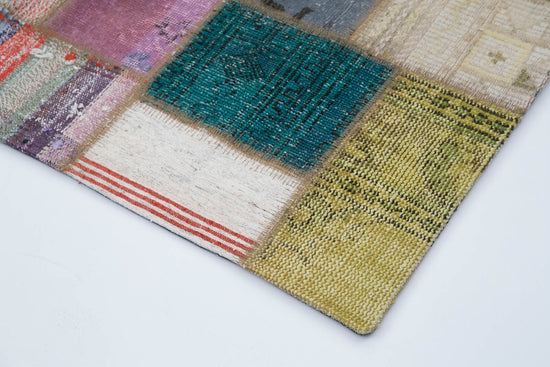 5x6 Multicolor Kilim Patchwork Rug - 30298