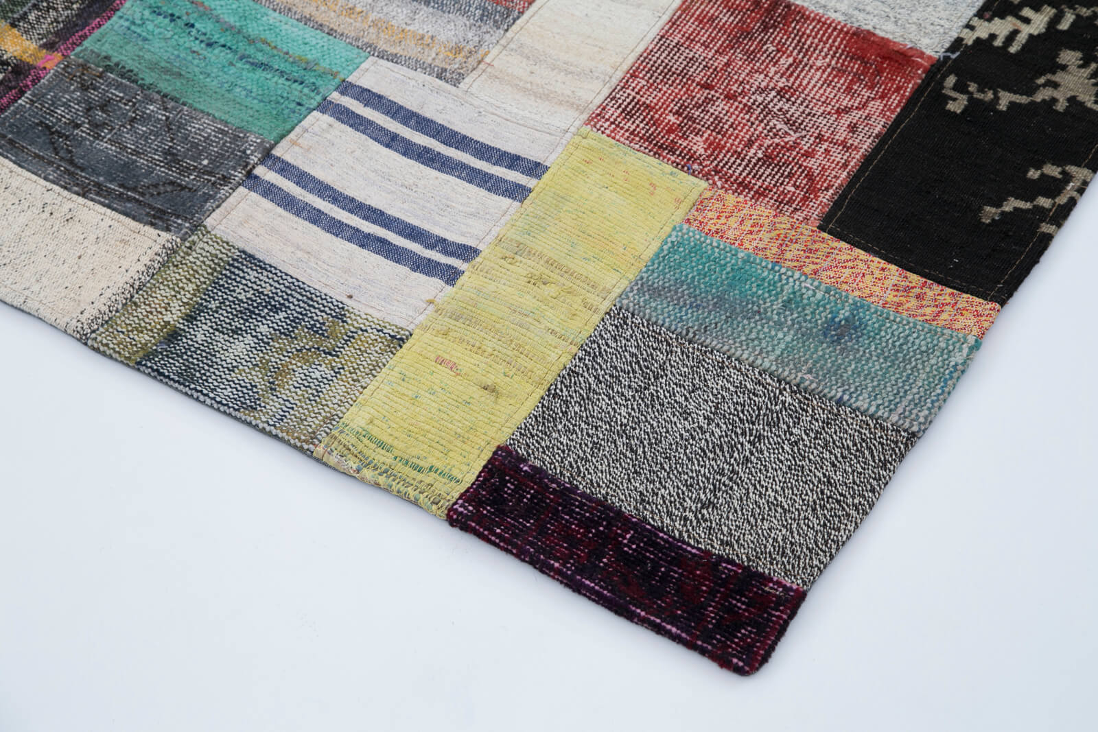 6x8 Multicolor Kilim Patchwork Rug - 30302
